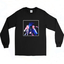 90s Notsafeforwear Trump And Biden Bromance Long Sleeve Shirt