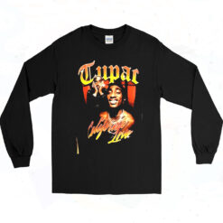 90s Official Tupac Love Vintage California Long Sleeve Shirt