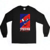 90s Peter Parker Spider Man Long Sleeve Shirt