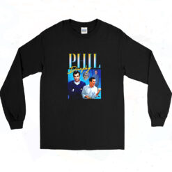 90s Phil Dunphy Homage Long Sleeve Shirt