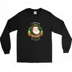 90s Santa Beer Long Sleeve Shirt