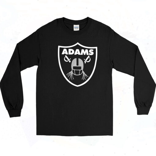 90s Sin City Football Wideout Shield Long Sleeve Shirt