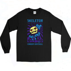 90s Skeletor Evil Of The Universe Grayskull Long Sleeve Shirt