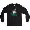 90s Snail Rides Turtle Cartoon Long Sleeve Shirt