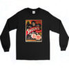 90s Spooks Halloween Spookshow Flyer Long Sleeve Shirt