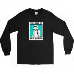 90s Stormtrooper Employee Of The Month Long Sleeve Shirt