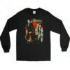 90s The Munster Halloween Frankenstein Long Sleeve Shirt