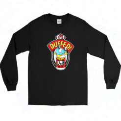 90s The Simpsons Get Duffed Long Sleeve Shirt