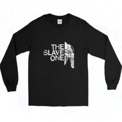 90s The Slave One Logo Parody Long Sleeve Shirt