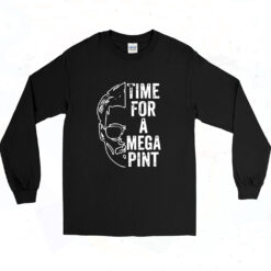 90s Time For A Mega Pint Long Sleeve Shirt