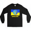 90s Ukrainian State Symbol Ukraine Flag Shirt Long Sleeve Shirt