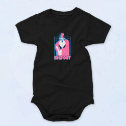 A Goofy Movie Bigfoot Grid Organic Baby Onesies