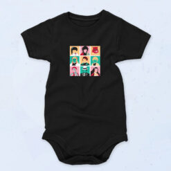 Anime Inspired Graphic Organic Baby Onesies