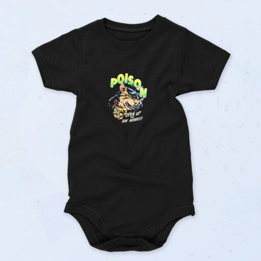 Best Popular Shirt Poison Concert Tour Organic Baby Onesies