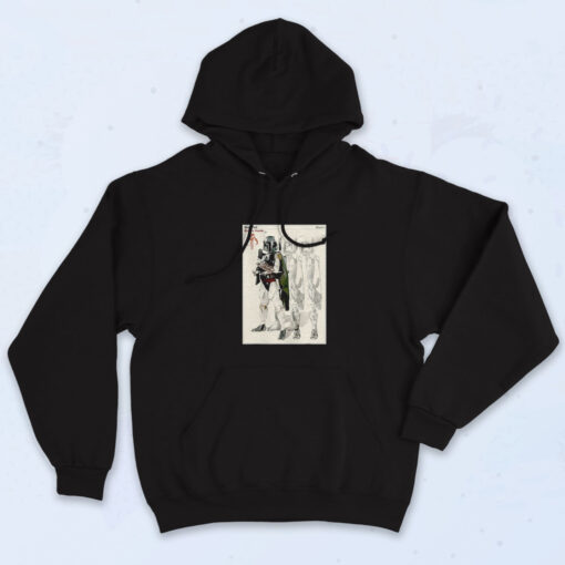 Boba Fett Bounty Hunter Mandalorian Essential Hoodie