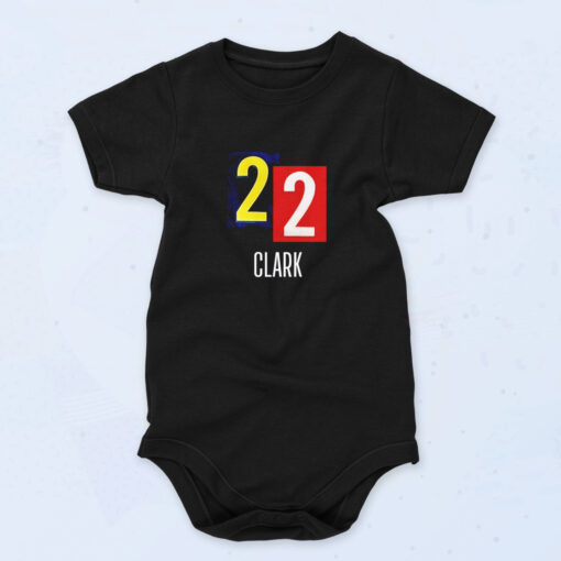 Caitlin Clark No22 Organic Baby Onesies