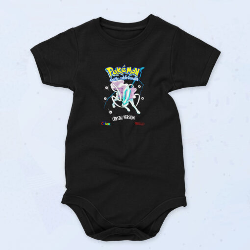 Crystal Inspired Legendary Dog Cover Art Retro Organic Baby Onesies