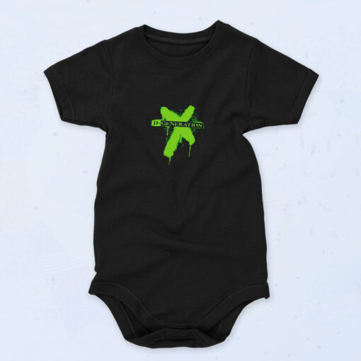 D Generation X Wrestling Organic Baby Onesies