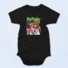 Dababy Da Baby Rap Tee Big Face Head Organic Baby Onesies