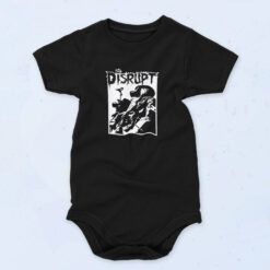 Disrupt T Shirt Grindcore Grunge Y2k Goth Emo Crust Organic Baby Onesies