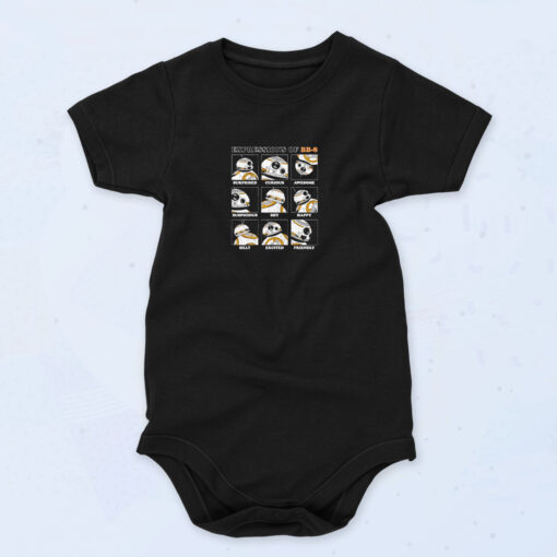 Expressions Of Bb 8 Organic Baby Onesies