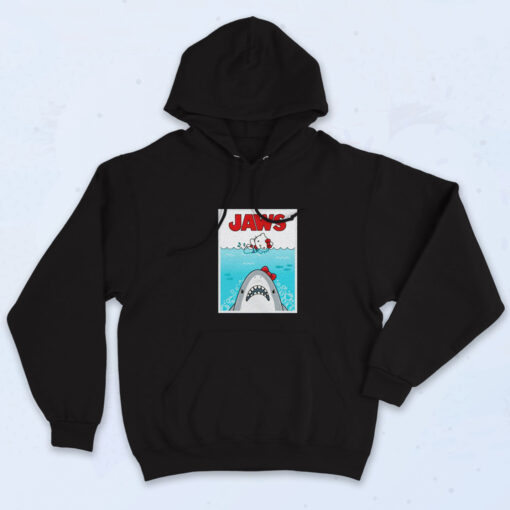 Funny Kitty Jaws Essential Hoodie