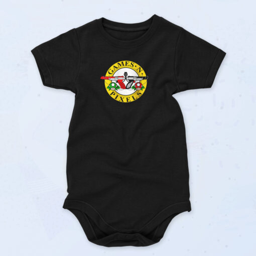 Games Pixels Organic Baby Onesies