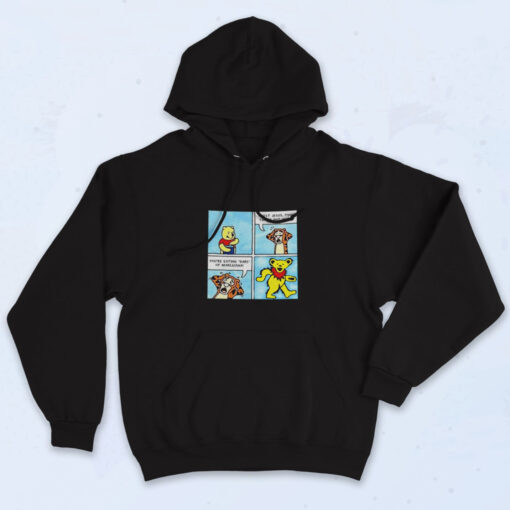 Grateful Pooh Honey Dab Essential Hoodie