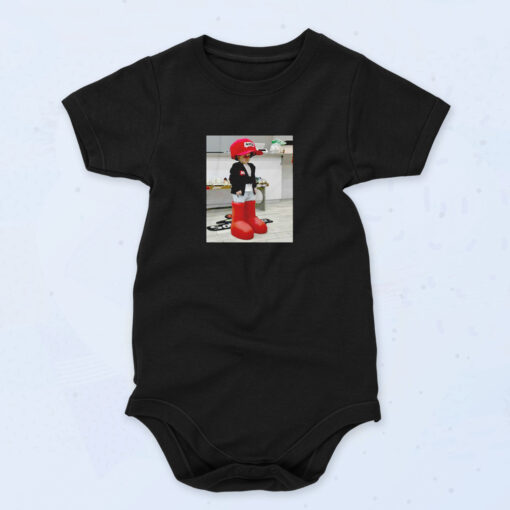 Hasbulla Magomedov Hypebeast Meme Portrait Organic Baby Onesies