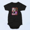 Hockey Mask Goth Decor Horror Organic Baby Onesies