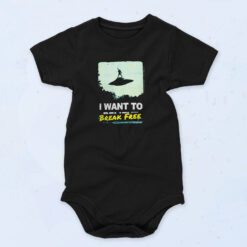 I Want To Break Free Organic Baby Onesies