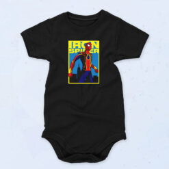 Iron Spider Cosplay Organic Baby Onesies