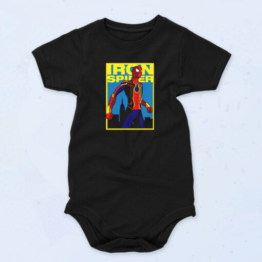 Iron Spider Cosplay Organic Baby Onesies