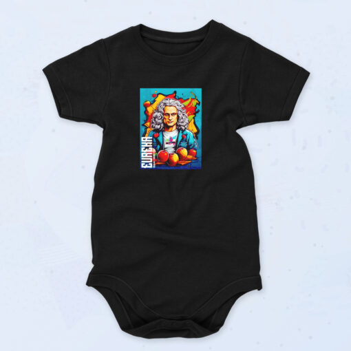 Isaac Newton Eureka 03 Organic Baby Onesies