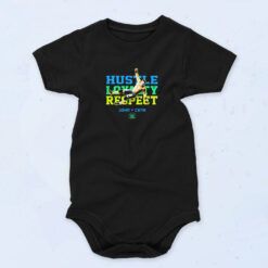 John Cena Shirt Hustle, Loyalty & Respect Organic Baby Onesies