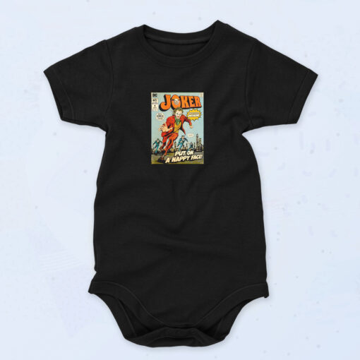 Joker Vintage Poster Organic Baby Onesies