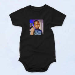 Kid Crying Middle Finger Ironic Mood Organic Baby Onesies