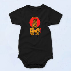 Kill Bill Hattori Hanzo Sword & Sushi Dark Organic Baby Onesies