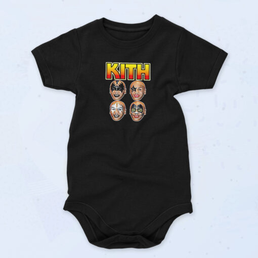 Kith Boxer Rock Band Mashup Organic Baby Onesies