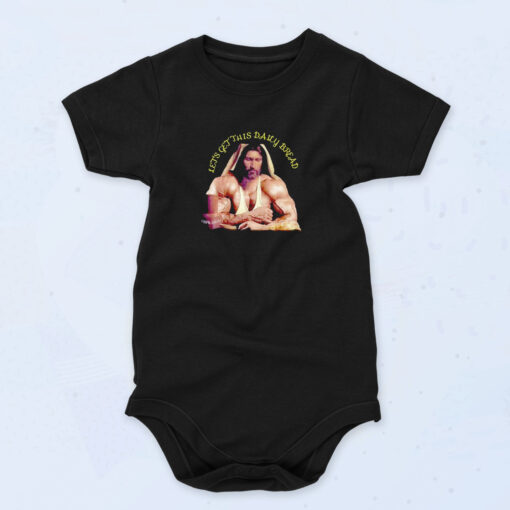 Lets Get This Daily Bread Lords Gym Organic Baby Onesies