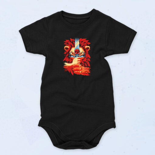 Lion King Face Organic Baby Onesies