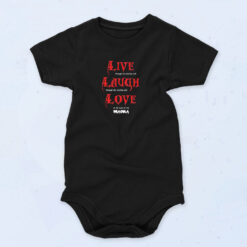 Live Laugh Love Dragula Metal Joke Organic Baby Onesies