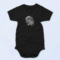 Logo On Millenium Falcon Graphic Organic Baby Onesies