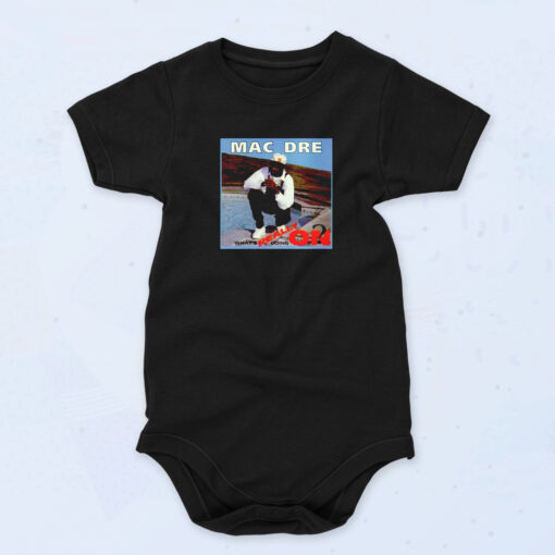 Mac Dre What's Really Going On Organic Baby Onesies