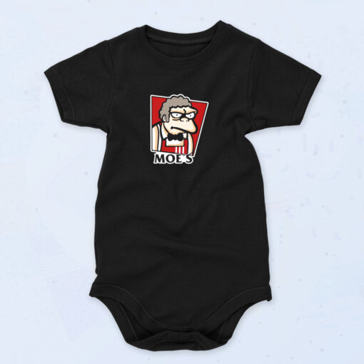 Moe's Funny Logo Organic Baby Onesies