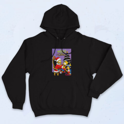 Natale The Simpsons Family Essential Hoodie