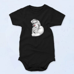 Nerdy Marilyn Monroe Organic Baby Onesies