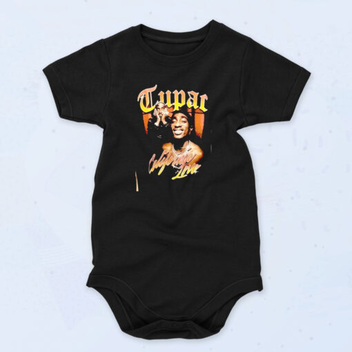 Official Tupac Love Vintage California Organic Baby Onesies