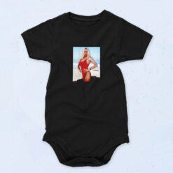 Pamela Anderson Photo Organic Baby Onesies