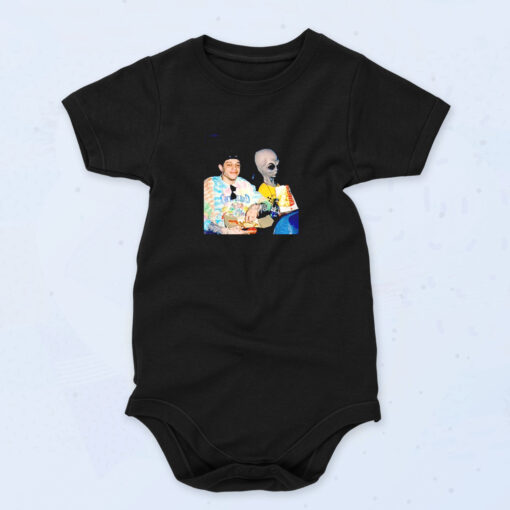 Pete Davidson Alien Organic Baby Onesies